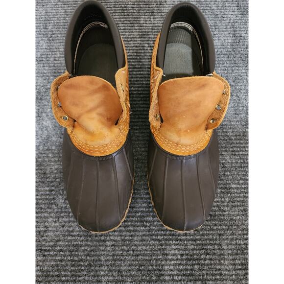L. L. Bean Mens Size 10M  Brown and Tan \